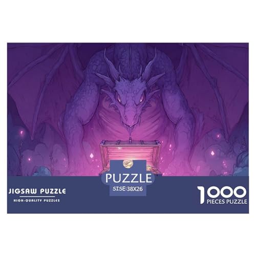 Schatz Puzzle 1000 Teiliges Herausforderungsspielzeug Erwachsene Und Ab 12 Jahren Giant Drache Unmögliches Puzzle Bildungsherausforderung Geschenk Für Home Dekoration 38x26cm 1000pcs Schatz Puzzle 1000 Teiliges Herausforderungsspielzeug Erwachsene Und Ab 12 Jahren Giant Drache Unmögliches Puzzle Bildungsherausforderung Geschenk Für Home Dekoration 38x26cm 1000pcs von NQLIQOZKD
