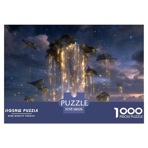Schwebende Insel Puzzle 1000 Teile Herausforderungsspielzeug Für Erwachsene Ozean Familienfreizeit Puzzle Bildungsherausforderung Geschenk Für Home Dekoration 38x26cm 1000pcs Schwebende Insel Puzzle 1000 Teile Herausforderungsspielzeug Für Erwachsene Ozean Familienfreizeit Puzzle Bildungsherausforderung Geschenk Für Home Dekoration 38x26cm 1000pcs von NQLIQOZKD