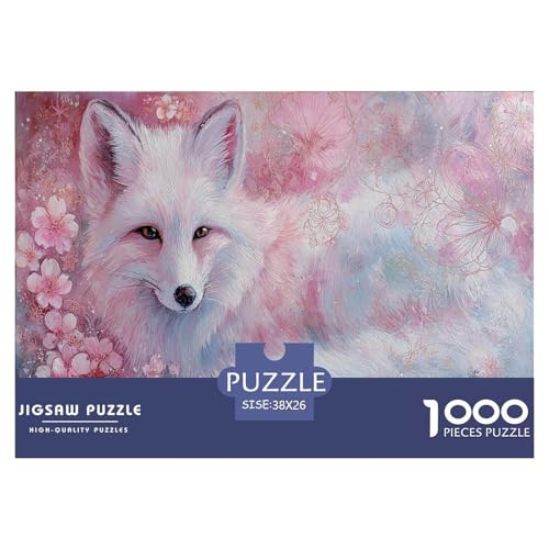 Silver Fuchs Puzzle 1000 Teiliges Herausforderungsspielzeug Für Erwachsene Traumhaftes Familienbildungsspiel Entspannung Geschenk Für Home Dekoration 38x26cm 1000pcs Silver Fuchs Puzzle 1000 Teiliges Herausforderungsspielzeug Für Erwachsene Traumhaftes Familienbildungsspiel Entspannung Geschenk Für Home Dekoration 38x26cm 1000pcs von NQLIQOZKD