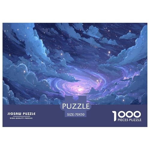 Sternenhimmel Puzzle 1000 Teiliges Herausforderungsspielzeug Erwachsene Und Kinder Wirbel Unmögliches Puzzle Familienbildungsspiel Entspannung Geschenk Für Home Dekoration 70x50cm 1000pcs Sternenhimmel Puzzle 1000 Teiliges Herausforderungsspielzeug Erwachsene Und Kinder Wirbel Unmögliches Puzzle Familienbildungsspiel Entspannung Geschenk Für Home Dekoration 70x50cm 1000pcs von NQLIQOZKD
