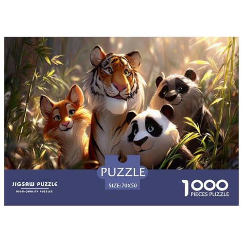 Tiger Puzzle 1000 Teile Herausforderungsspielzeug Erwachsene Und Ab 12 Jahren Jungle Tiers Puzzlespiel Bildungsherausforderung Geschenk Für Home Dekoration 70x50cm 1000pcs Tiger Puzzle 1000 Teile Herausforderungsspielzeug Erwachsene Und Ab 12 Jahren Jungle Tiers Puzzlespiel Bildungsherausforderung Geschenk Für Home Dekoration 70x50cm 1000pcs von NQLIQOZKD