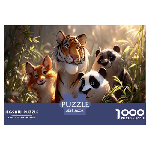 Tiger Puzzle 1000 Teiliges Herausforderungsspielzeug Erwachsene Und Ab 12 Jahren Jungle Tiers Puzzlespiel Familienbildungsspiel Geschenk Für Home Dekoration 38x26cm 1000pcs Tiger Puzzle 1000 Teiliges Herausforderungsspielzeug Erwachsene Und Ab 12 Jahren Jungle Tiers Puzzlespiel Familienbildungsspiel Geschenk Für Home Dekoration 38x26cm 1000pcs von NQLIQOZKD