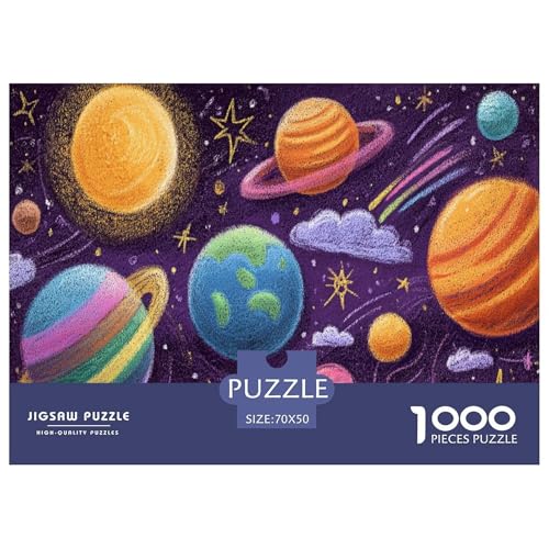 Universum Puzzle 1000 Teile Herausforderungsspielzeug Erwachsene Und Kinder Niedlich Puzzlespiel Familienbildungsspiel Kreativ Geschenk Für Home Dekoration 70x50cm 1000pcs Universum Puzzle 1000 Teile Herausforderungsspielzeug Erwachsene Und Kinder Niedlich Puzzlespiel Familienbildungsspiel Kreativ Geschenk Für Home Dekoration 70x50cm 1000pcs von NQLIQOZKD