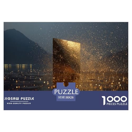 Vergoldetes Quadrat Puzzle 1000 Teile Herausforderungsspielzeug Erwachsene Und Kinder See Familienfreizeit Puzzle Bildungsherausforderung Geschenk Für Home Dekoration 38x26cm 1000pcs Vergoldetes Quadrat Puzzle 1000 Teile Herausforderungsspielzeug Erwachsene Und Kinder See Familienfreizeit Puzzle Bildungsherausforderung Geschenk Für Home Dekoration 38x26cm 1000pcs von NQLIQOZKD