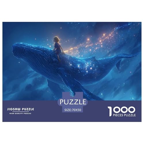 Wal Puzzle 1000 Teile Herausforderungsspielzeug Erwachsene Und Ab 12 Jahren Junge Unmögliches Puzzle Familienbildungsspiel Geschenk Für Home Dekoration 70x50cm/1000pcs von NQLIQOZKD
