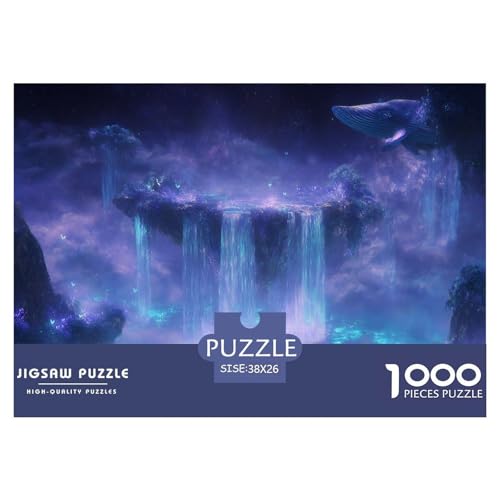 Wal Puzzle 1000 Teiliges Herausforderungsspielzeug Erwachsene Und Ab 12 Jahren Schwebende Insel Unmögliches Puzzle Bildungsherausforderung Entspannung Geschenk Für Home Dekoration 38x26cm 1000pcs Wal Puzzle 1000 Teiliges Herausforderungsspielzeug Erwachsene Und Ab 12 Jahren Schwebende Insel Unmögliches Puzzle Bildungsherausforderung Entspannung Geschenk Für Home Dekoration 38x26cm 1000pcs von NQLIQOZKD