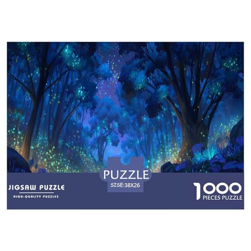 Wald Puzzle Für Erwachsene Und Kinder 1000 Teile Herausforderungsspielzeug Fantasie Puzzlespiel Familienbildungsspiel Geschenk Für Home Dekoration 38x26cm 1000pcs Wald Puzzle Für Erwachsene Und Kinder 1000 Teile Herausforderungsspielzeug Fantasie Puzzlespiel Familienbildungsspiel Geschenk Für Home Dekoration 38x26cm 1000pcs von NQLIQOZKD