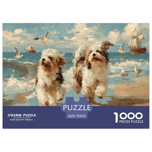 Welpe Puzzle 1000 Teile Herausforderungsspielzeug Erwachsene Und Ab 12 Jahren Heilung Kreatives Puzzle Familienbildungsspiel Geschenk Für Home Dekoration 70x50cm 1000pcs Welpe Puzzle 1000 Teile Herausforderungsspielzeug Erwachsene Und Ab 12 Jahren Heilung Kreatives Puzzle Familienbildungsspiel Geschenk Für Home Dekoration 70x50cm 1000pcs von NQLIQOZKD