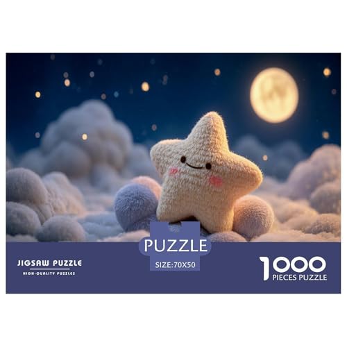 Wolke Puzzle 1000 Teile Herausforderungsspielzeug Erwachsene Und Ab 12 Jahren Stern Kreatives Puzzle Bildungsherausforderung Familienbildungsspiel Geschenk Für Home Dekoration 70x50cm 1000pcs Wolke Puzzle 1000 Teile Herausforderungsspielzeug Erwachsene Und Ab 12 Jahren Stern Kreatives Puzzle Bildungsherausforderung Familienbildungsspiel Geschenk Für Home Dekoration 70x50cm 1000pcs von NQLIQOZKD