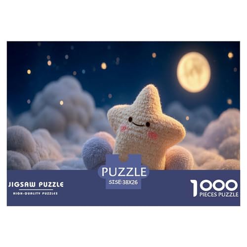 Wolke Puzzle 1000 Teile Herausforderungsspielzeug Erwachsene Und Kinder Stern Unmögliches Puzzle Bildungsherausforderung Entspannung Geschenk Für Home Dekoration 38x26cm 1000pcs Wolke Puzzle 1000 Teile Herausforderungsspielzeug Erwachsene Und Kinder Stern Unmögliches Puzzle Bildungsherausforderung Entspannung Geschenk Für Home Dekoration 38x26cm 1000pcs von NQLIQOZKD