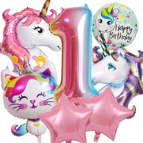 Einhorn Luftballons Helium 1 Geburtstag Mädchen Einhorn Folienballon Für Einhorn Thema Geburtstag Party Zubehör Dekoration Einhorn Luftballons Helium 1 Geburtstag Mädchen Einhorn Folienballon Für Einhorn Thema Geburtstag Party Zubehör Dekoration von NQZWZB