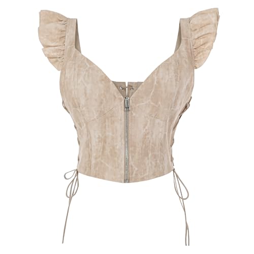 NSPSTT Korsett-Tops für Damen, Renaissance-Korsett, Renaissance-Kostüm, Damen, Beige, Small NSPSTT Korsett-Tops für Damen, Renaissance-Korsett, Renaissance-Kostüm, Damen, Beige, Small von NSPSTT