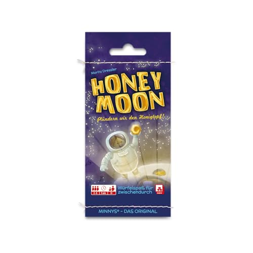 NSV - 3603 - MINNYS - Honey Moon - Kleines Würfelspiel - Plastikfrei von NSV