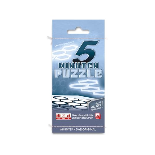 NSV - 3612 - MINNYS - 5 Minuten Puzzle - Kleines Würfelspiel - Plastikfrei von NSV