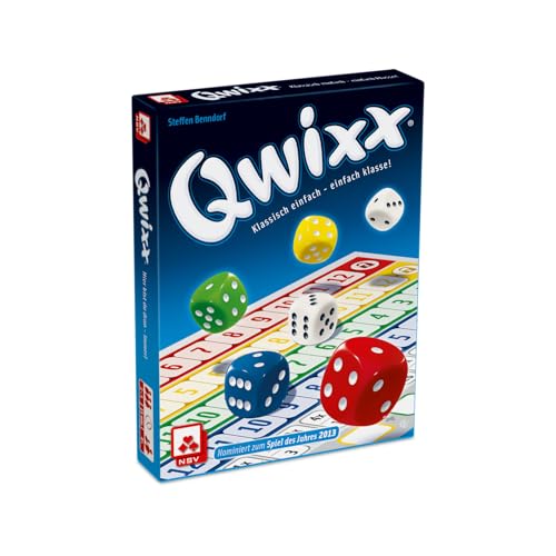 NSV - 4015 - Qwixx - nominiert zum Spiel des Jahres 2013 - Würfelspiel von NSV