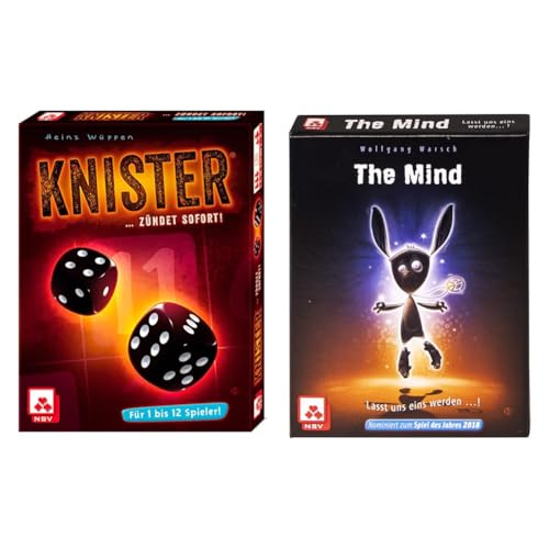 NSV - 4050 - KNISTER - Würfelspiel & 4059 - The Mind - Kartenspiel NSV - 4050 - KNISTER - Würfelspiel & 4059 - The Mind - Kartenspiel von NSV