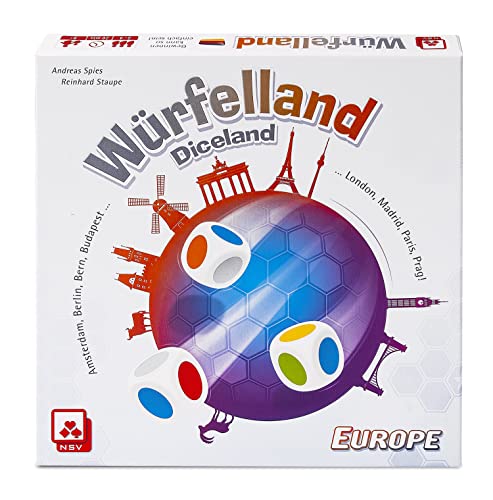 NSV - 4058 - WÜRFELLAND - International - Würfelspiel von NSV