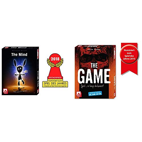 NSV - 4059 - The Mind - Kartenspiel & 4034 - The Game - Kartenspiel von NSV