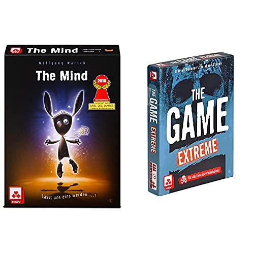 NSV - 4059 - The Mind - Kartenspiel & 4041 - The Game - Extreme - Kartenspiel NSV - 4059 - The Mind - Kartenspiel & 4041 - The Game - Extreme - Kartenspiel von NSV