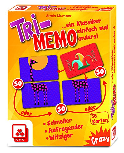 NSV - 4070 - TRI-MEMO - Memo-Kartenspiel NSV - 4070 - TRI-MEMO - Memo-Kartenspiel von NSV
