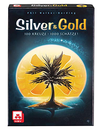 NSV - 4088 - SILVER & GOLD - Kartenspiel von NSV