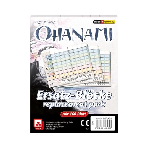 NSV - 4090 - OHANAMI - Ersatzblock - Kartenspiel NSV - 4090 - OHANAMI - Ersatzblock - Kartenspiel von NSV