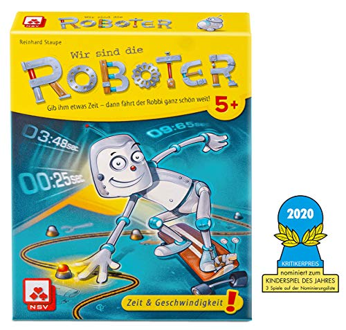 NSV - 4506 - Wir sind die Roboter - nominiert Kinderspiel des Jahres 2020 - Kinderspiel ab 5 Jahren von NSV