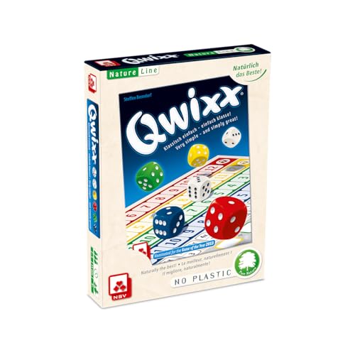 NSV - 5301 - QWIXX - Natureline - plastikfreies & nachhaltiges Würfelspiel von NSV