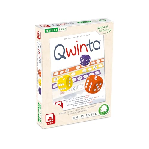 NSV - 5302 - QWINTO - Natureline - plastikfreies & nachhaltiges Würfelspiel von NSV