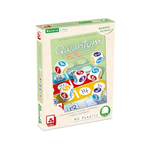 NSV - 5303 - QWANTUM - Natureline - plastikfreies & nachhaltiges Würfelspiel von NSV