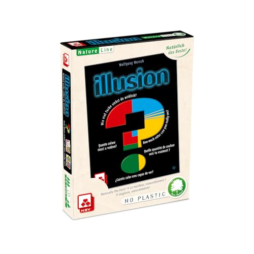 NSV - 5306 - Illusion - Natureline - plastikfreies & nachhaltiges Kartenspiel NSV - 5306 - Illusion - Natureline - plastikfreies & nachhaltiges Kartenspiel von NSV