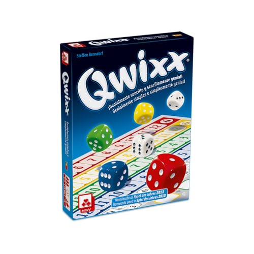 NSV QWIXX - Würfelspiel und Mentale Strategie - spanische Ausgabe von NSV