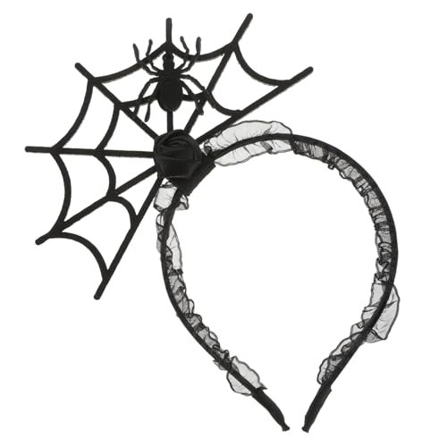 NTALJC 2pcs Polyester Cosplay Halloween Kopfschmuck Black Cosplay Requent von NTALJC