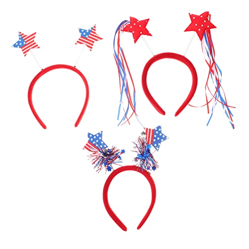 NTALJC 3pcs Chic Kopfschmuck Kopfbänder Party liefert Stirnbänder Make -up Stirnband Haaropper Haare Haarzubehör von NTALJC