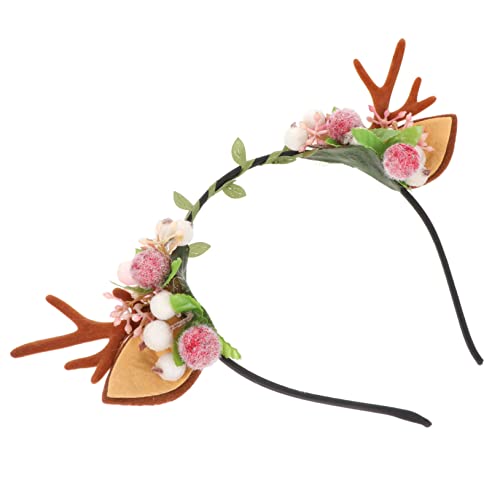 NTALJC Geweih Stirnband Weihnachtshaarband Frauen Haare Haop Weihnachtsfeier Accessoire Hirschgeweih Stirnband Geweih Hair Band Weihnachten Kopfschmuck Haar Accessoires Beeren Stoff Stoff NTALJC Geweih Stirnband Weihnachtshaarband Frauen Haare Haop Weihnachtsfeier Accessoire Hirschgeweih Stirnband Geweih Hair Band Weihnachten Kopfschmuck Haar Accessoires Beeren Stoff Stoff von NTALJC