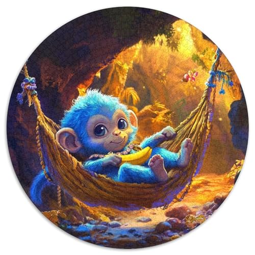 AFFE Puzzles 1000 Teile Künstlerisches Circular Für Erwachsene Schwieriges Präzise Schnittführung Stressfreisetzung Spielzeug 1000pcs (67.5x67.5cm) von NTBSDVKDO