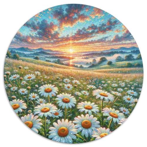 Daisy Blume 1000 Stück Unregelmäßige Einzigartige Naturlandschaft Rundes Puzzle Für Erwachsene Und Kinder Ab 12 Jahrengroßes Hohe Qualität Aus Recycelten Materialien Bildungswert 1000pcs (67.5x67.5cm Daisy Blume 1000 Stück Unregelmäßige Einzigartige Naturlandschaft Rundes Puzzle Für Erwachsene Und Kinder Ab 12 Jahrengroßes Hohe Qualität Aus Recycelten Materialien Bildungswert 1000pcs (67.5x67.5cm von NTBSDVKDO