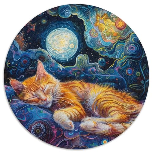 Kätzchen 1000 Stück Künstlerisches Rund Jigsaw Puzzle Für Erwachsene Und Kinder Ab 12 Jahren Pädagogisches Hohe Qualität Aus Recycelten Materialien Pädagogisches 1000pcs (67.5x67.5cm) von NTBSDVKDO