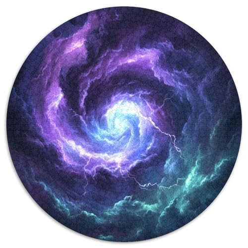 Vortex Puzzles 1000 Teile Unregelmäßige Einzigartige Circular Puzzles Geeignet Ab 12 Jahren Kreative Erwachsene Hohe Qualität Aus Recycelten Materialien Bildungswert 1000pcs (67.5x67.5cm) von NTBSDVKDO