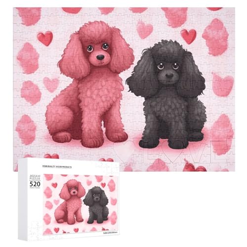 Puzzle für Erwachsene, Pudel, Hunde, herausforderndes Spiel, Puzzle mit Buchstaben auf der Rückseite, personalisiertes Puzzle, perfekt für Spielabende, Heimdekoration, Geschenk Puzzle für Erwachsene, Pudel, Hunde, herausforderndes Spiel, Puzzle mit Buchstaben auf der Rückseite, personalisiertes Puzzle, perfekt für Spielabende, Heimdekoration, Geschenk von NTVOWPZO