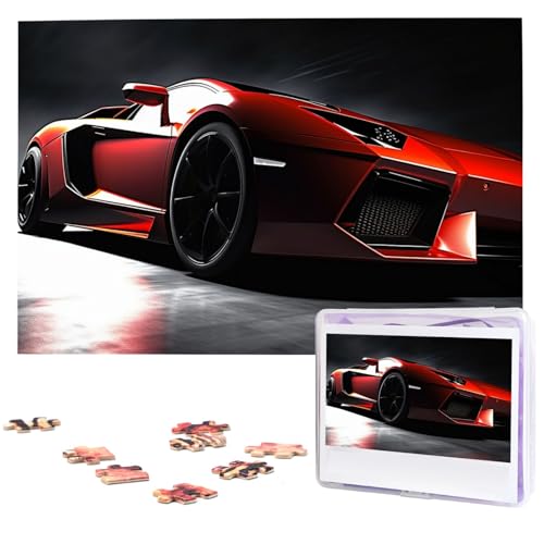 Puzzle für Erwachsene, personalisiertes Bild, Geschwindigkeit, Sport, Auto, individuelles Holzpuzzle für Familie, Geburtstag, Hochzeit, Spielabende, Geschenke, Tierpuzzle, 74,9 x 50 cm, 1000 Teile Puzzle für Erwachsene, personalisiertes Bild, Geschwindigkeit, Sport, Auto, individuelles Holzpuzzle für Familie, Geburtstag, Hochzeit, Spielabende, Geschenke, Tierpuzzle, 74,9 x 50 cm, 1000 Teile von NTVOWPZO