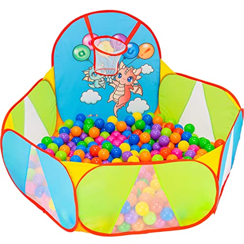 NUBUNI Bällebad Baby | Bällebad Ohne Bälle | Bällebad Viereckig | Ball Pit | Bällebecken | Bällebad Eckig | Bällebecken | Bällebad Ab 1 Jahr | Bällebäder | Bälle Nicht Enthalten C von NUBUNI