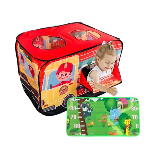 NUC Spielhaus für Kinder – Pop-Up Spielzelt Kinder Indoor & Outdoor mit Matte + Aufbewahrungstasche – Spielhaus Indoor ab 3, 4, 5, 6 Jahre – Ideal als Junge 3 Jahre Geschenkideen NUC Spielhaus für Kinder – Pop-Up Spielzelt Kinder Indoor & Outdoor mit Matte + Aufbewahrungstasche – Spielhaus Indoor ab 3, 4, 5, 6 Jahre – Ideal als Junge 3 Jahre Geschenkideen von NUC