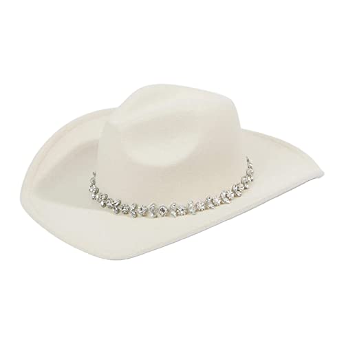 NUEAYMS Cowgirl-Hut Bling Strass Cowboyhut Western Cowboyhut Junggesellinnenabschied Cosplay Kostüm für Männer Frauen NUEAYMS Cowgirl-Hut Bling Strass Cowboyhut Western Cowboyhut Junggesellinnenabschied Cosplay Kostüm für Männer Frauen von NUEAYMS