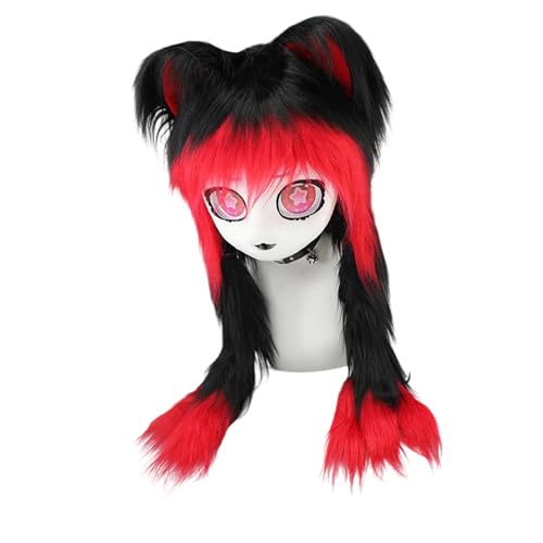 [NUEAYMS] Tierkopf für Halloween, Maskenball, Anime, Halloween-Kostüm, Rollenspiel für Jugendliche und Erwachsene von NUEAYMS