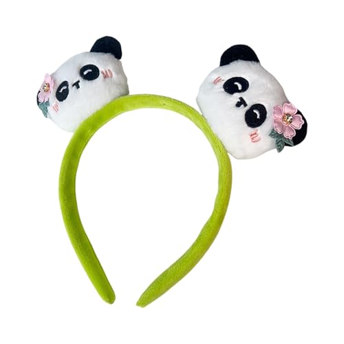 [NUEAYMS] Wunderschönes Stoff-Stirnband mit süßer Stickerei, Haarschmuck, für Partys, Schulveranstaltungen und lässige Ausflüge, modische Panda-Haaraccessoires von NUEAYMS