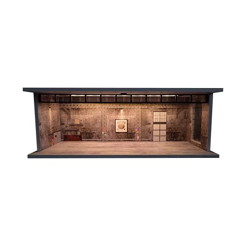 1/64 Diorama Diecast Auto Garage Modell, 3 LED-Modi Stadt Auto Showroom Modell, Helligkeit Einstellbar Auto Parkplatz Lagerung Modell, für 1/64 Hot Wheels Modell Auto, Szene Vitrine Sammlung Geschenk 1/64 Diorama Diecast Auto Garage Modell, 3 LED-Modi Stadt Auto Showroom Modell, Helligkeit Einstellbar Auto Parkplatz Lagerung Modell, für 1/64 Hot Wheels Modell Auto, Szene Vitrine Sammlung Geschenk von NUEIOVRW