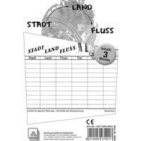 NSV 8503 Stadt-Land-Fluss - Spielblöcke 3er NSV 8503 Stadt-Land-Fluss - Spielblöcke 3er von NÜRNBERGER SPIELKARTEN VERLAG