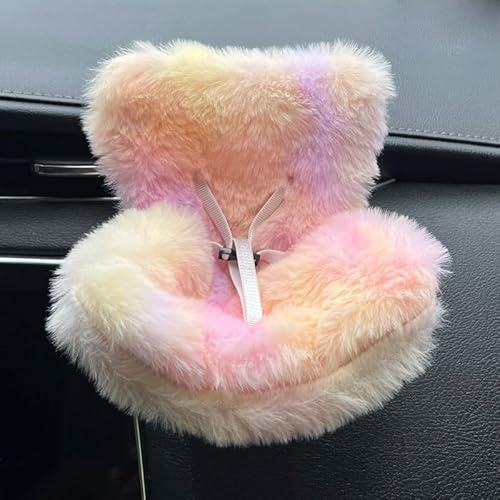 NUJOLI Autositz mit weichem pelzigem Kissen für 10-17 cm Puppenzubehör, Auto-Lüftungsschlitz-Dekor, inklusive Sitzbein für Desktop-Display NUJOLI Autositz mit weichem pelzigem Kissen für 10-17 cm Puppenzubehör, Auto-Lüftungsschlitz-Dekor, inklusive Sitzbein für Desktop-Display von NUJOLI