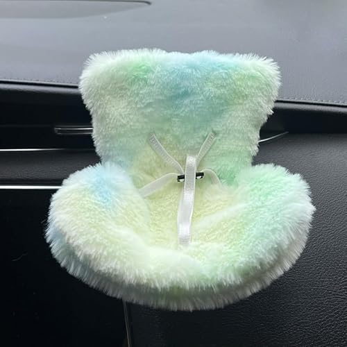 NUJOLI Autositz mit weichem pelzigem Kissen für 10-17 cm Puppenzubehör, Auto-Lüftungsschlitz-Dekor, inklusive Sitzbein für Desktop-Display NUJOLI Autositz mit weichem pelzigem Kissen für 10-17 cm Puppenzubehör, Auto-Lüftungsschlitz-Dekor, inklusive Sitzbein für Desktop-Display von NUJOLI